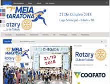 Tablet Screenshot of meiamaratonarotary.com.br